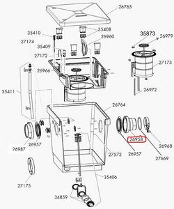 Oase Ersatz Klammer Biotec 36/140000
