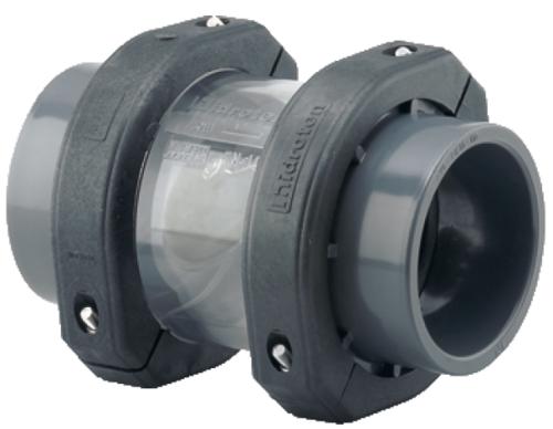 Spätná klapka Netvitc transparentná 63 PN10 /4ks-box