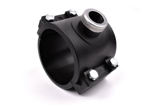 Plastica Alfa navŕtavací pás 75 x 1/2" F s oceľovým krúžkom, PN16