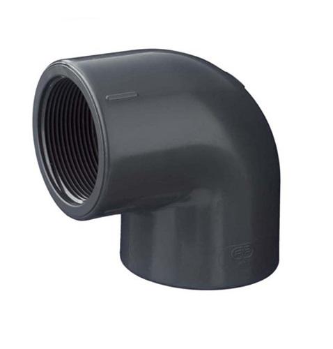 Kniestück Klebung  Gewinde 90° 63x2"F FIP PN16 /50ks-box