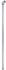 Pozinkovaná rúra 3/4" M s kolenom 3/4" F dĺžka 100 cm