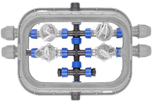T-BOX sada pre rýchlu inštaláciu 4 ventilov - bez šachty