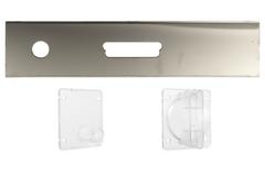 ND Predný nerezový kryt + tryska + úchyt PN tlačítka NEW