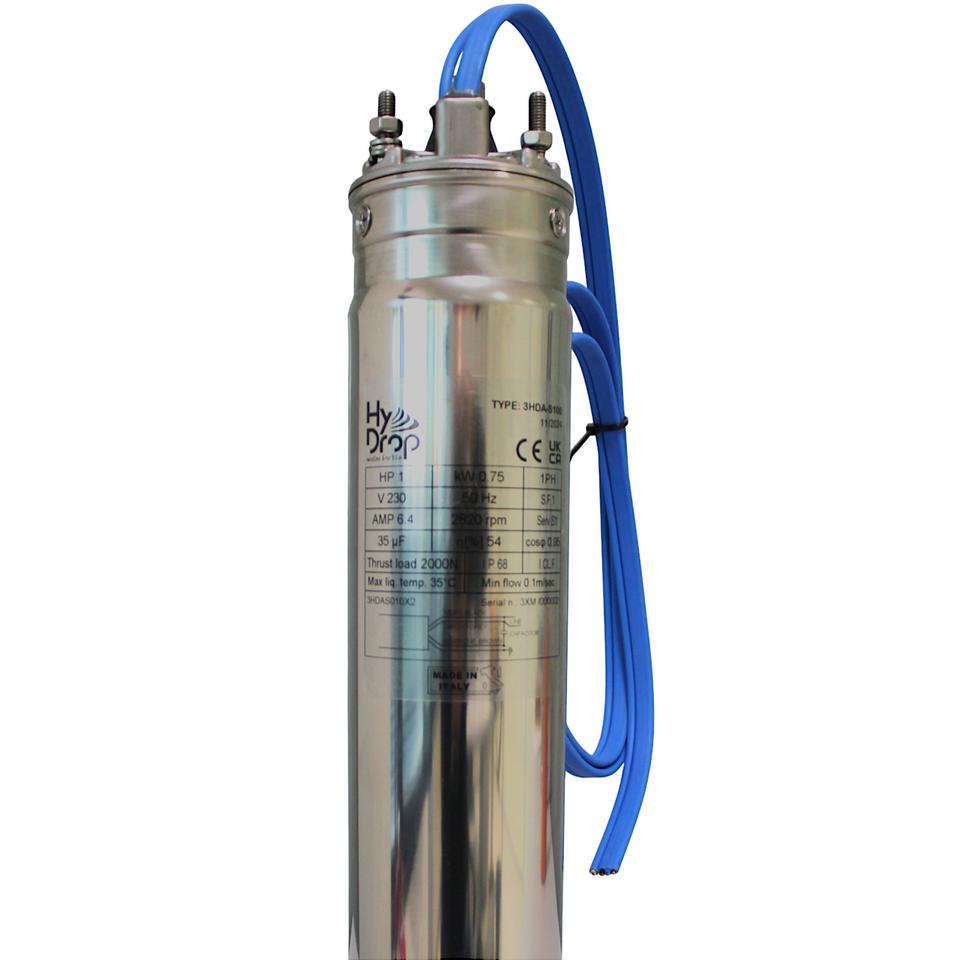 Motor HYDROP 3" 0,55kW 230V