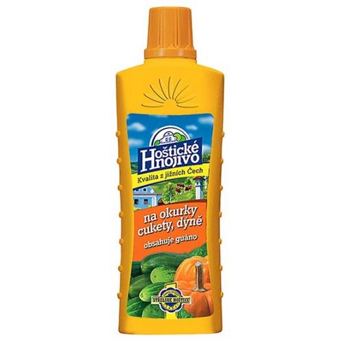 Hoštické hnojivo na uhorky a cukety 0,5 l s guánom