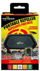 Ultrazvukový odpudzovač proti potkanom a myšiam IP44