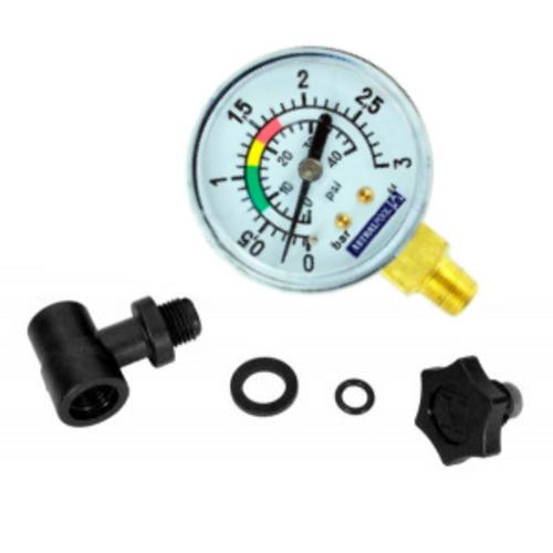 ASTRALPOOL manometer k filtrom + T-kus s odvzdušňovačom - bočný