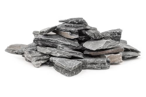 Okrasná kamenná štiepka antracitová 15 - 40 mm, 20 kg