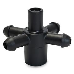 Netafim nádstavec rozdeľovača 4 výstupy pre PCJ NIP kvapkovač