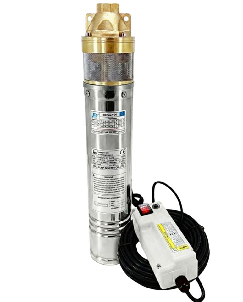 Tauchpumpe JIADI 4" 4SKM 150-1,1 kW/230V 20 m Kabel + Schutz  1"
