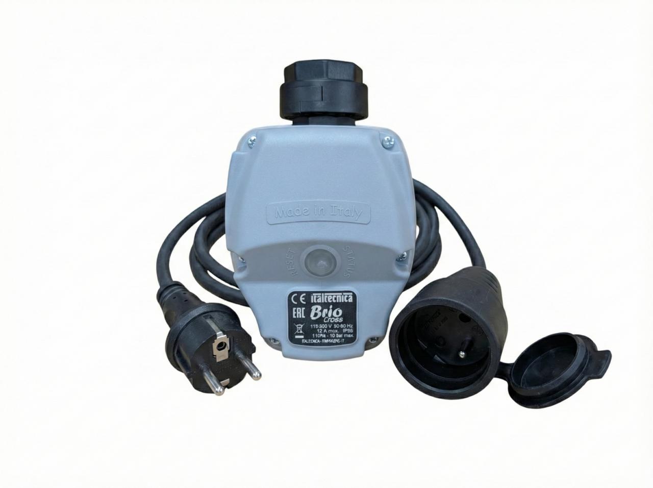 Durchflussschalter Brio Cross 90°mit Kabel
